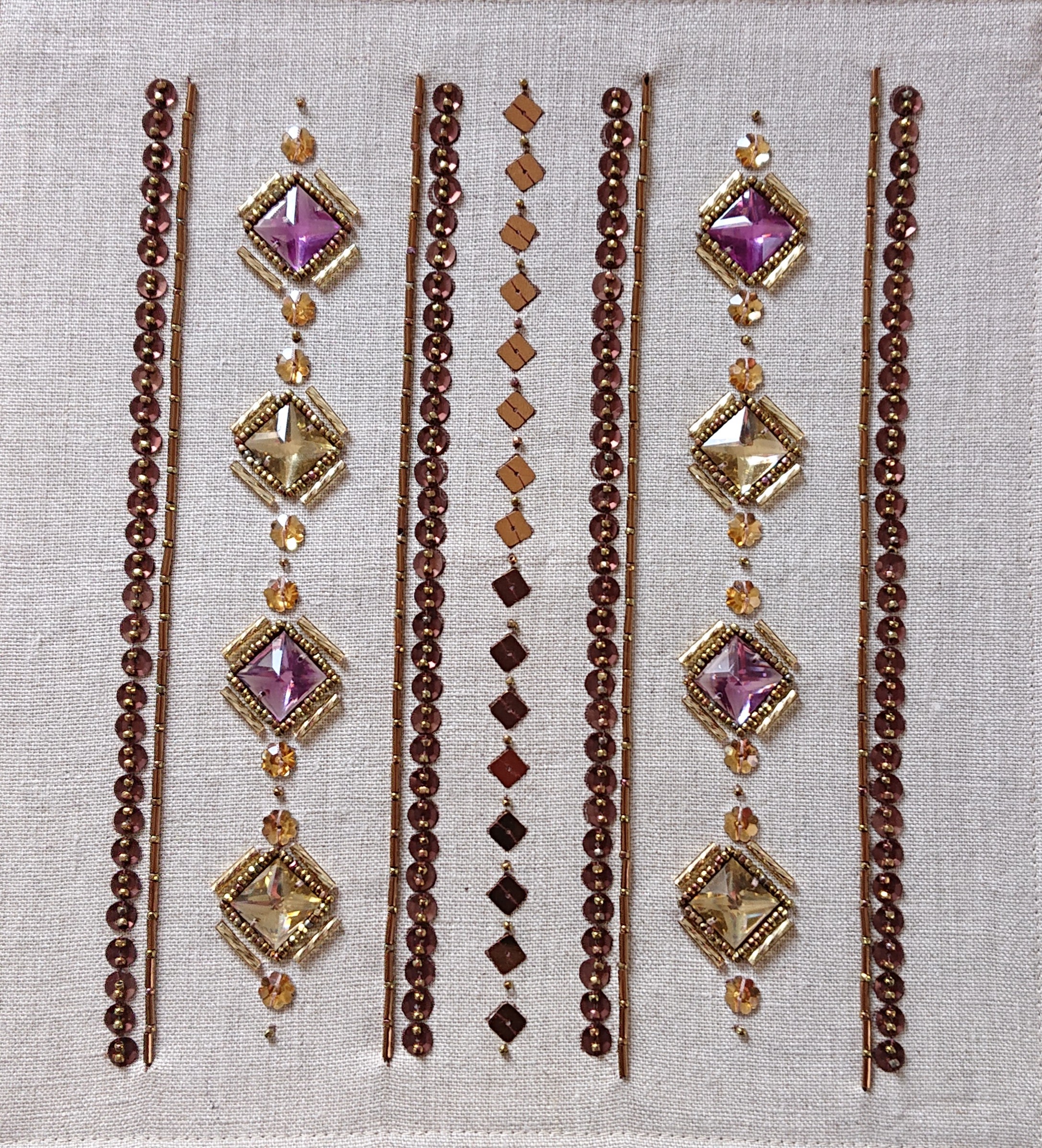 エスニック柄(ブラックorゴールド)★★中級